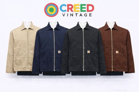 Jaquetas de Cores Sólidas Carhartt Upcycled CR1331