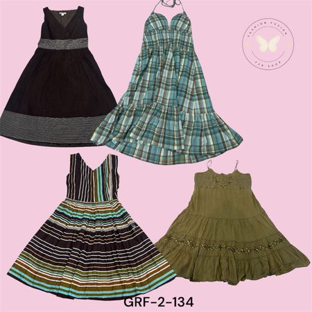 Abito in Cotone Stampato Floreale da Donna – Abbigliamento Estivo Morbido e Traspirante (GRF-2-134)