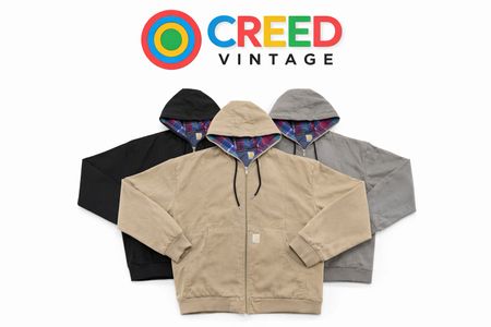 CR1332 Upcycled Carhartt Hooded Jackets