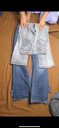 Ladies y2k flare jeans