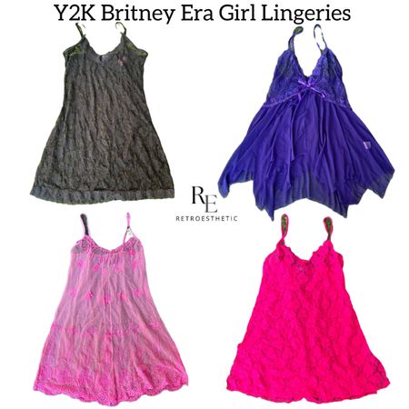 Y2K Britney Era Girl Lingeries RE-2800