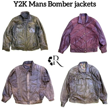 Y2K Mens bomber jackets RW-1592