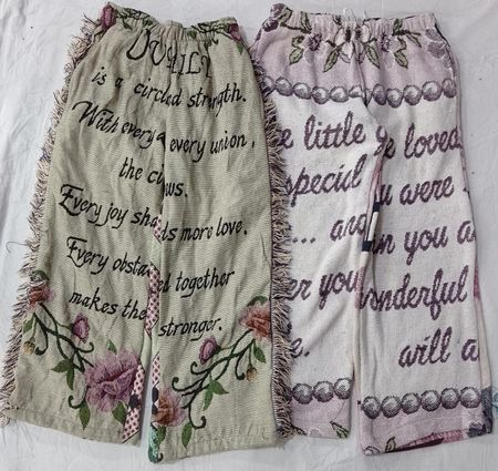 CR6639 Upcycled Tapestry Trousers