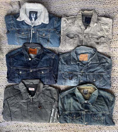 Denim Branded jackets 15 pieces