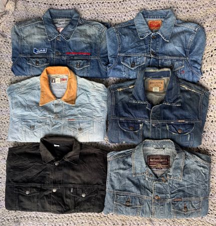 Denim Branded jackets 18 pieces