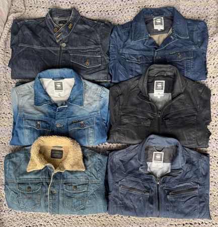 Denim G Star Jackets 10 pieces
