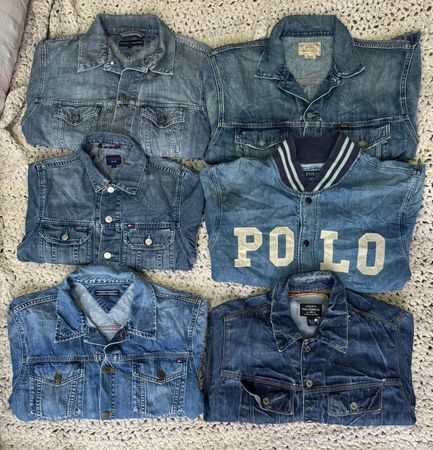 Tommy Polo Denim jacket 11 pieces