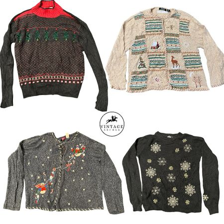 Y2K Hand Knitwear Christmas Edition: 10 Pcs (S-5)