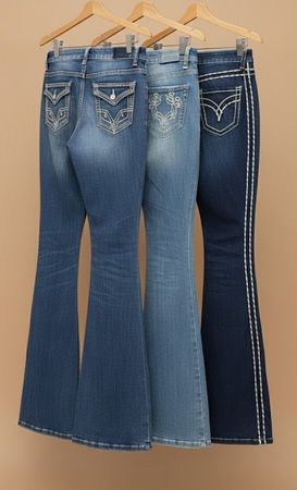 Y2K Embellished Jeans Backprints