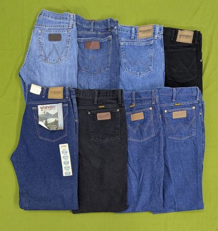 💥 RV2204 Wrangler Zipper Jeans