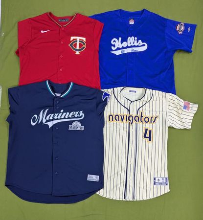 RV2208 Baseball Jersey Tshirts