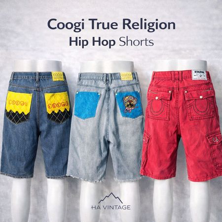 Coogi True Religion Hip Hop Shorts
