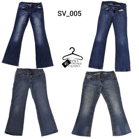 Y2k Bootcut flared Jeans (SV_005)