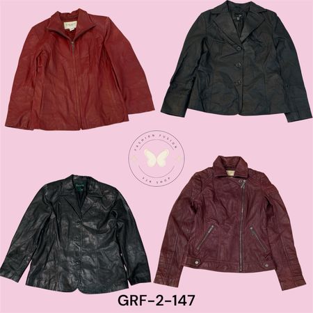 Vintage Brown Leather Jacket for Men – Distressed Finish GRF-2-147)