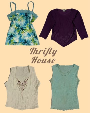 Budget Babe Boutique Y2k Tops(TH/219)