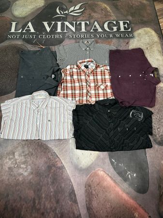 Men’s button up shirts mix brand