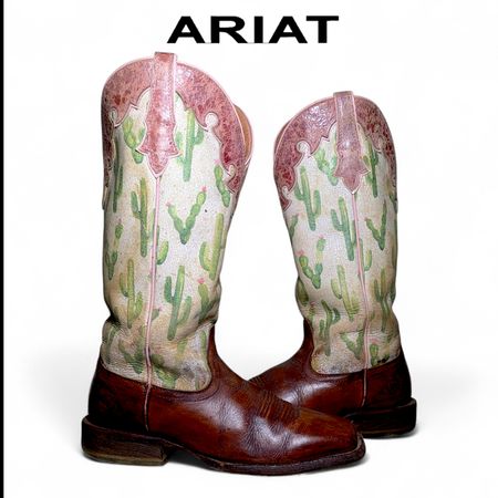 SA#437 Botas de Cowboy Vintage - Sandra, Ariat, Justin e mais