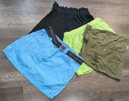 3859 - Y2K Stil Minirock