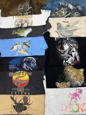 Animal Printed T-Shirts 27pcs