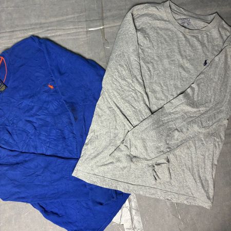 Maglietta a maniche lunghe con scollo rotondo Ralph Lauren (ZRS:252)