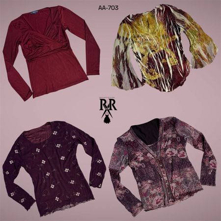 Y2K Pretty Girl Full Sleeve Tops (AA-703)