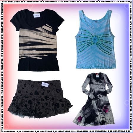 Soft Punk Bundle - tops, dresses, skirts (SS-2011)