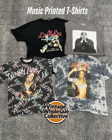 Camisetas Impressas de Música - (18/02)