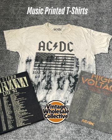 Camisetas Impressas de Música - (18/02)