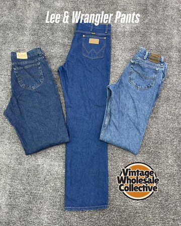 Lee & Wrangler Pants - (18/02)