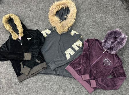 Pink & Bebe Fur Hoodies