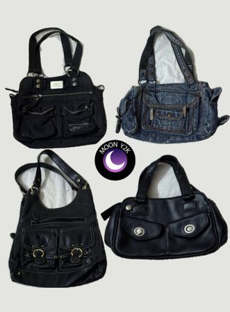 Y2k Multi pocket cargo bags