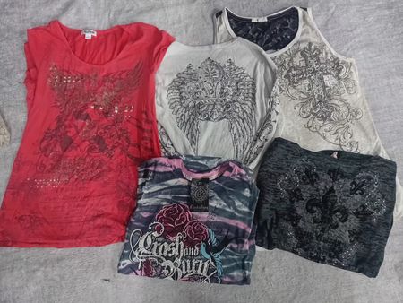 CR6673 Y2K Baby Tees