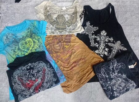 CR6676 Y2K Baby Tees