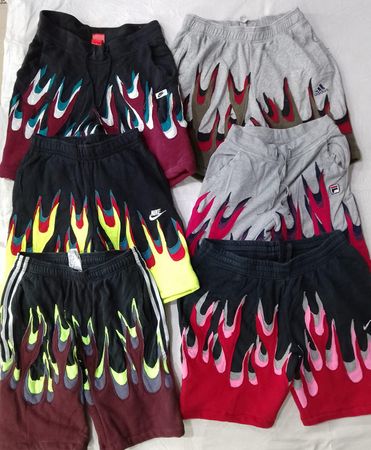 CR6686 アップサイクル フレームショーツ