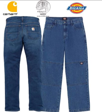Carhartt and Dickies Jeans