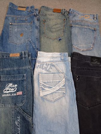 HD1367 Men Baggy Hiphop Shorts