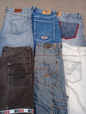 HD1364 Men Baggy Hiphop Shorts