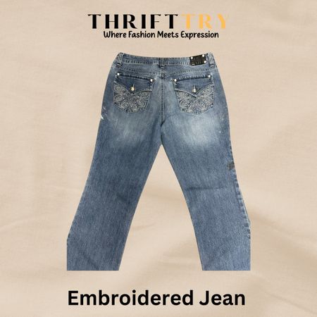 Embroidered Unbranded Jean