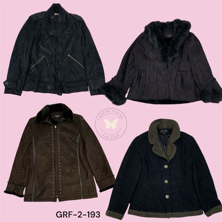 Classic Plush Fur Jacket – Timeless Winter Essential  (GRF-2-193)