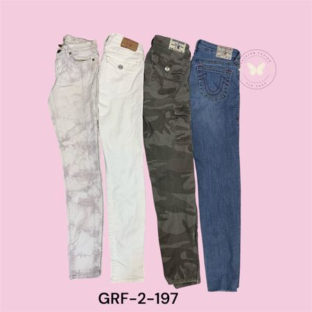 True Religion Ricky Straight Fit Jeans – Medium Wash  (GRF-2-197)