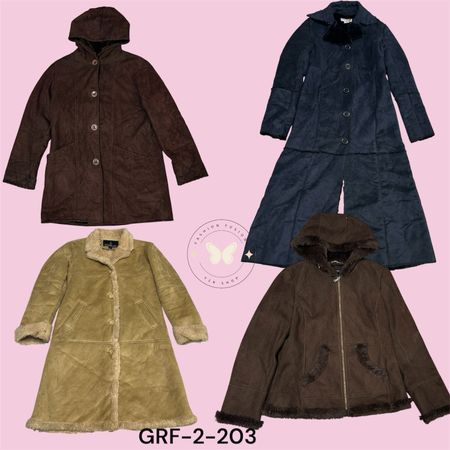 Luxury Faux Fur Overcoat for Women – Warm & Stylish  (GRF-2-203)