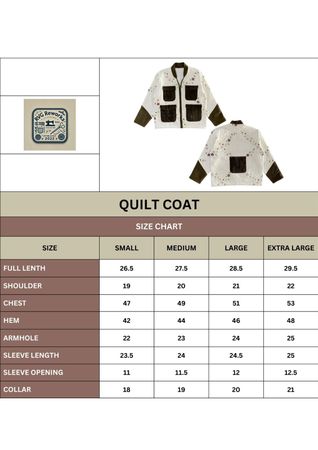 Upcycled Floral Quilt + Corduroy Utility Jacket