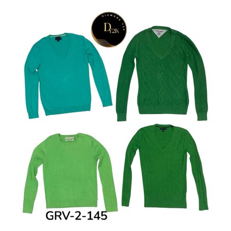 Women’s Cable Net Sweater Mix – Cozy & Chic (GRV-2-145)