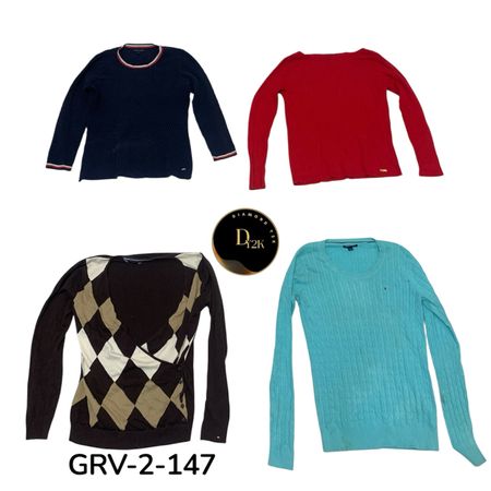 Cable Knit & Net Sweater Combo – Winter Essentials (GRV-2-147)