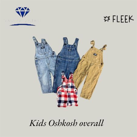 Kids Oshkosh OverAll (Dv-2-185)