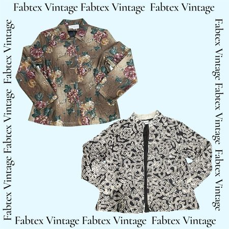 (FV-918) Y2K Detalles de adorno único y elegante con cuentas Chaquetas