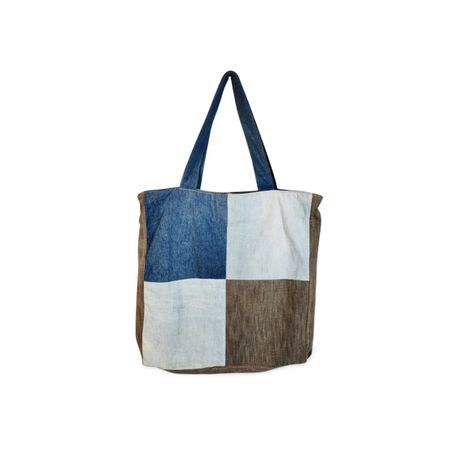 BORSA IN DENIM RICICLATO