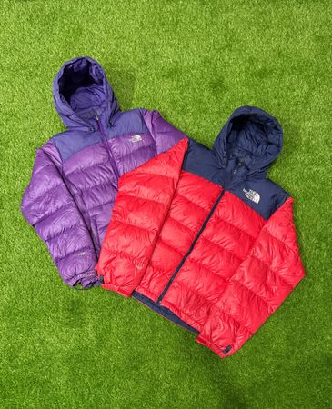 The north face puffer jacket 25pcs