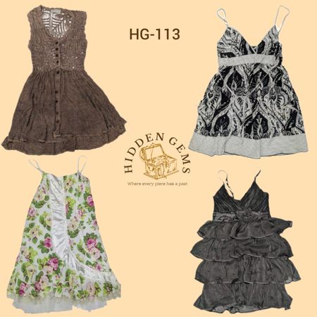 Y2K Unique mixed dresses(HG-113)