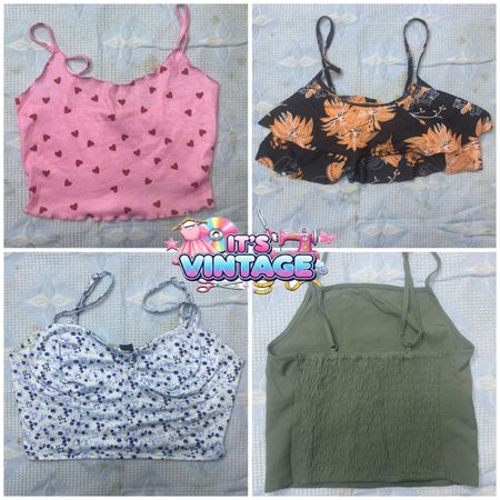 Y2K Feminine Top Wholesale Bundle | Stili Trend del 2000 | VR218